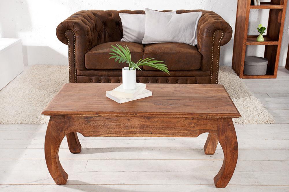 opium coffee table acacia 100 cm - Duraster