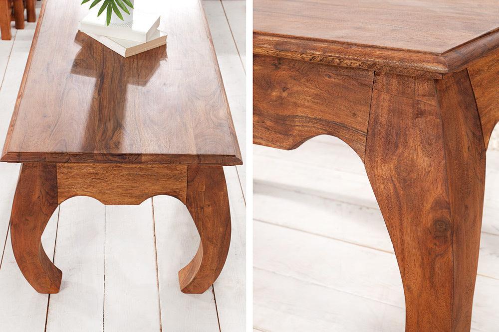 opium coffee table acacia 100 cm - Duraster