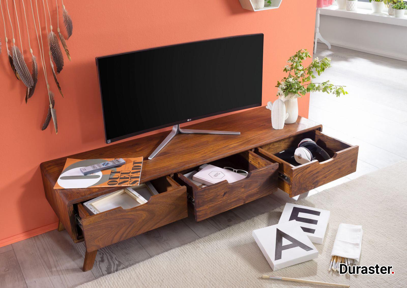 Ummed Modern Sheesham Wood TV Unit #4 - Duraster