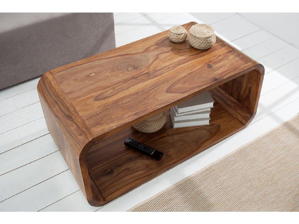 Massive coffee table Sima 100x50 cm - Duraster