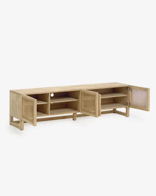 Veeran TV Unit Mango Wood #1 - Duraster