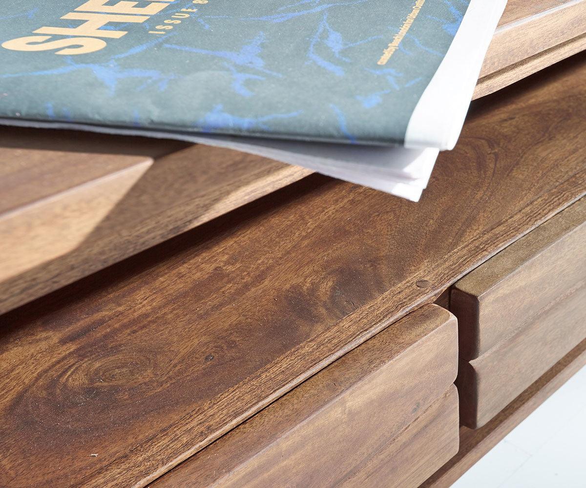Massiv TV stand Live-Edge acacia brewing #9 - Duraster