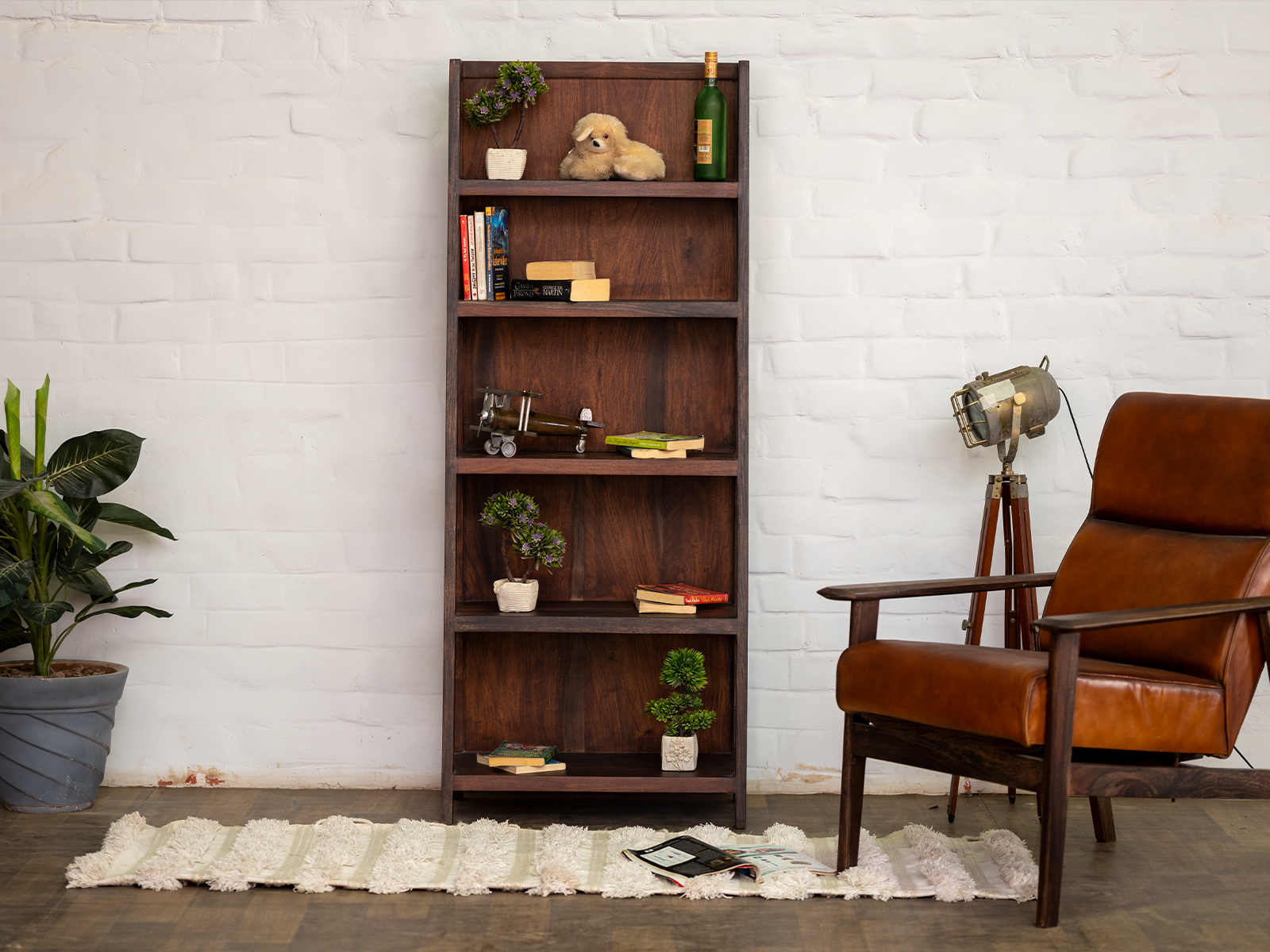 Duraster Vismit Sheesham Wood Bookshelf #10 - Image 2