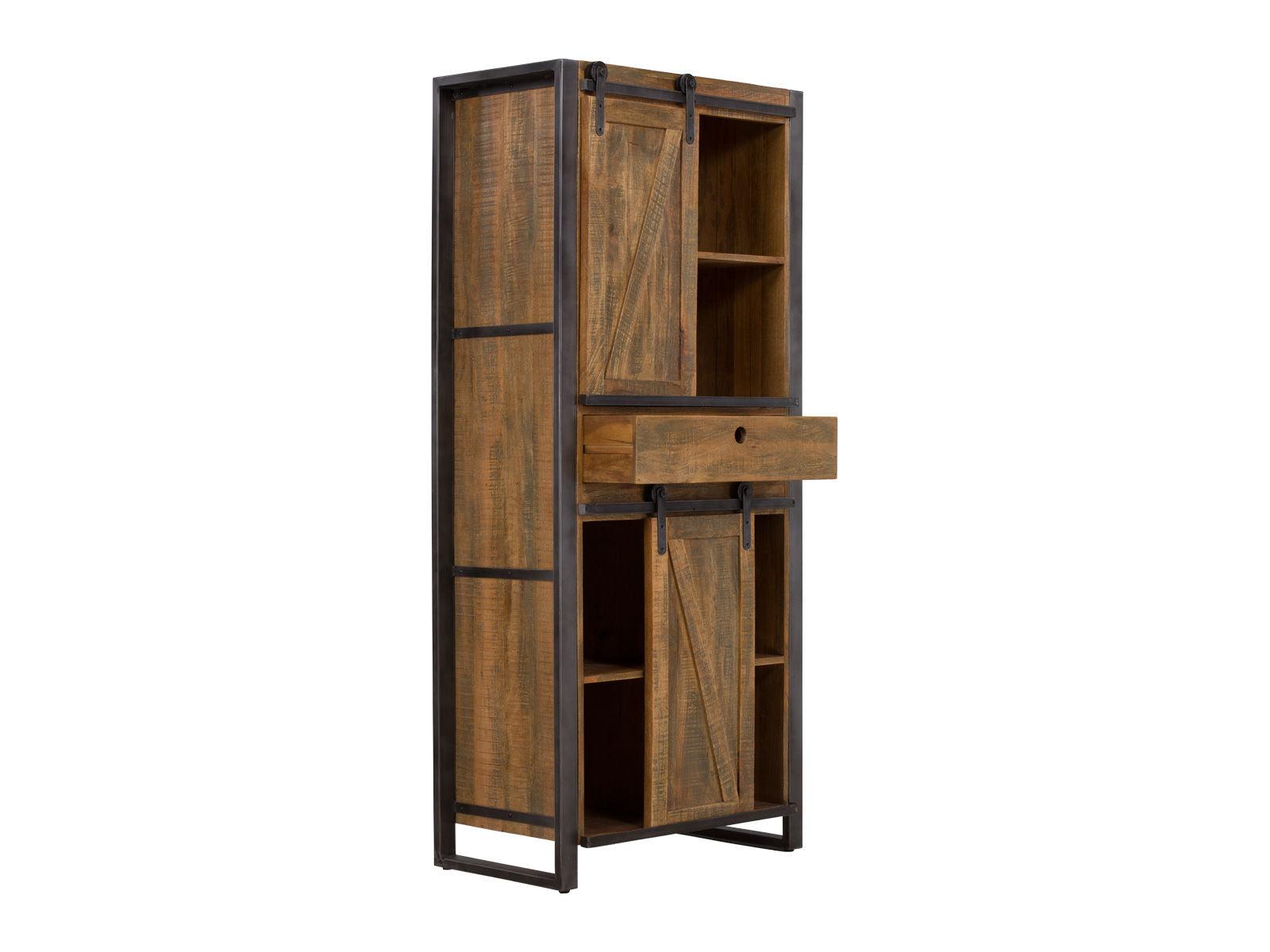 Virah Solid Wood Industrial Shelf - Duraster