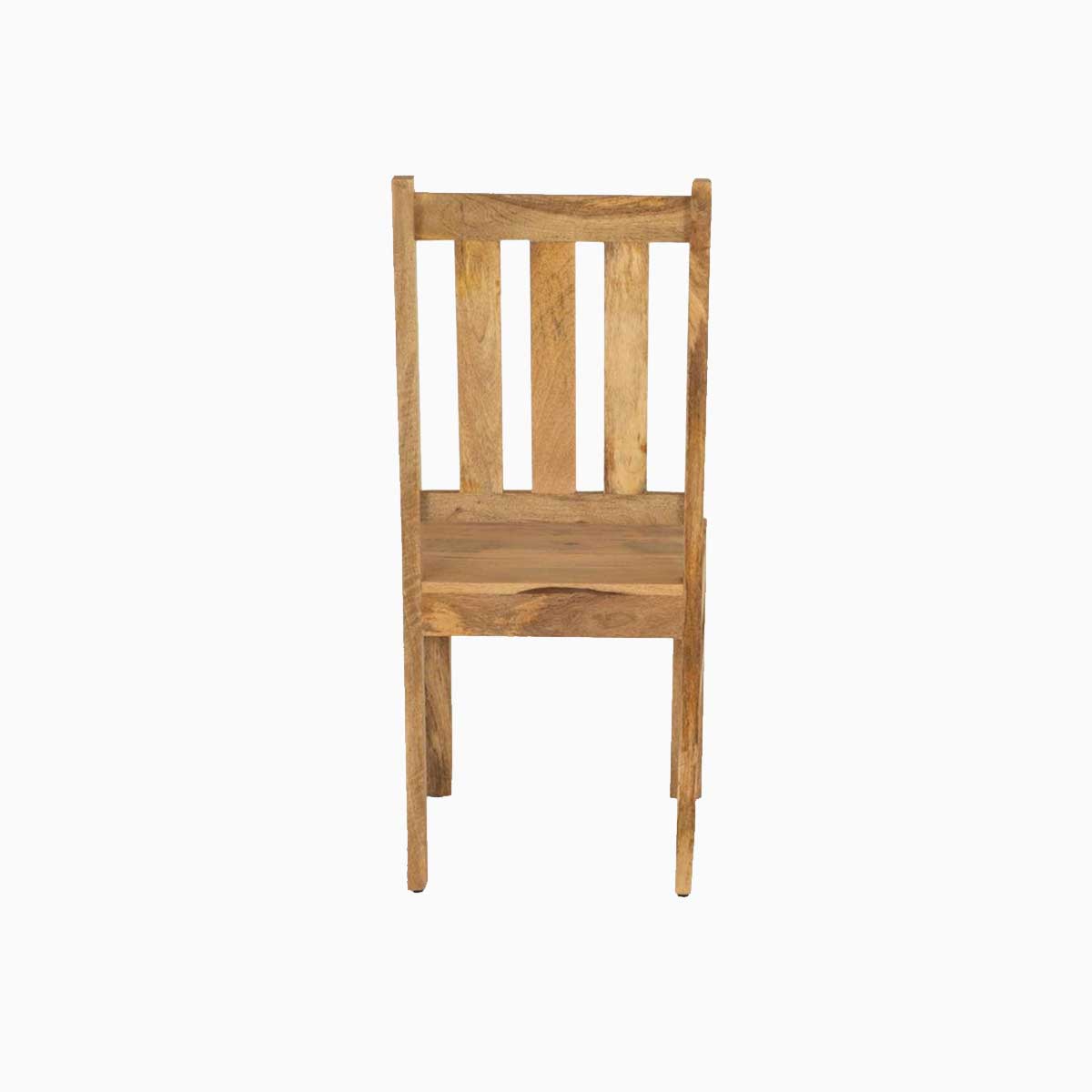 Misa Stylish Mango Wood Dining Chair #2 - Image 2