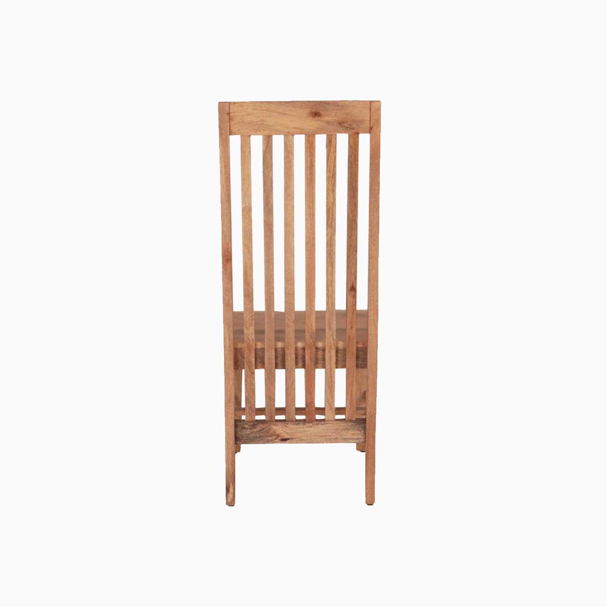 Misa Stylish Mango wood Dining chair #3 - Image 2