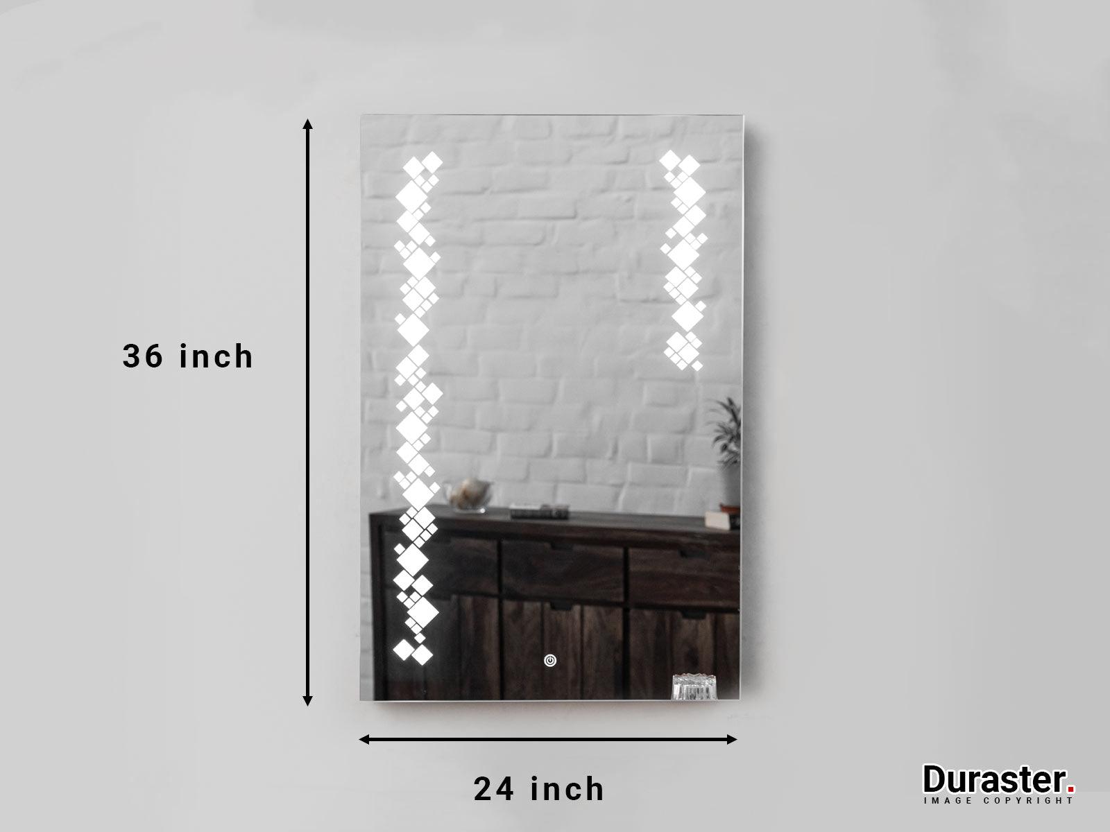 Rectangle Quality Glass Led wall Mirror - Duraster