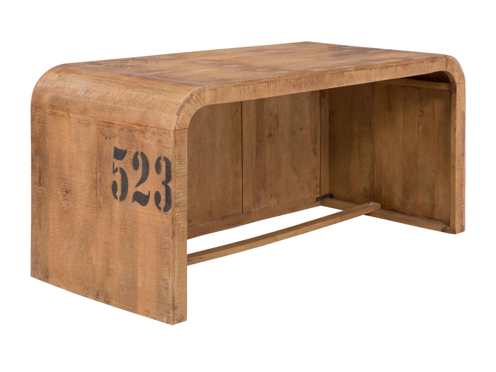 SHEFFIELD DESK WITH REAR WALL - Duraster