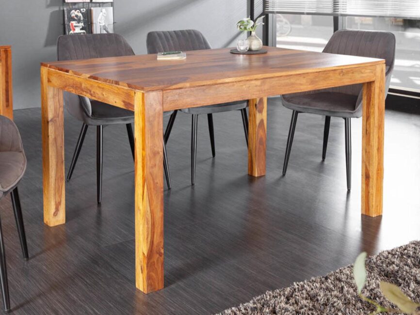 Vismit Solid Sheesham wood Dining Table  #6 - Duraster