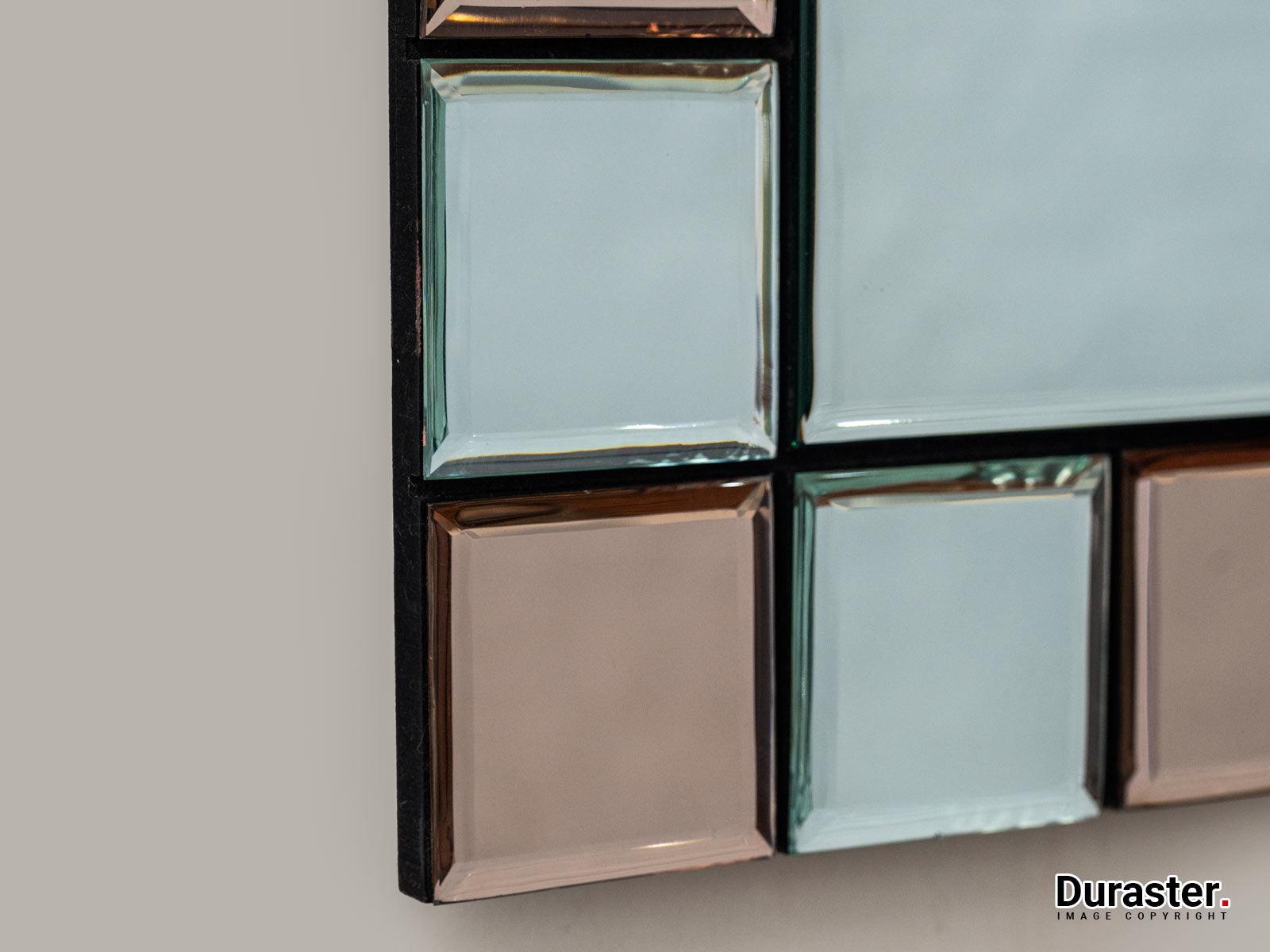 Squre Pattern wall Mirror - Duraster