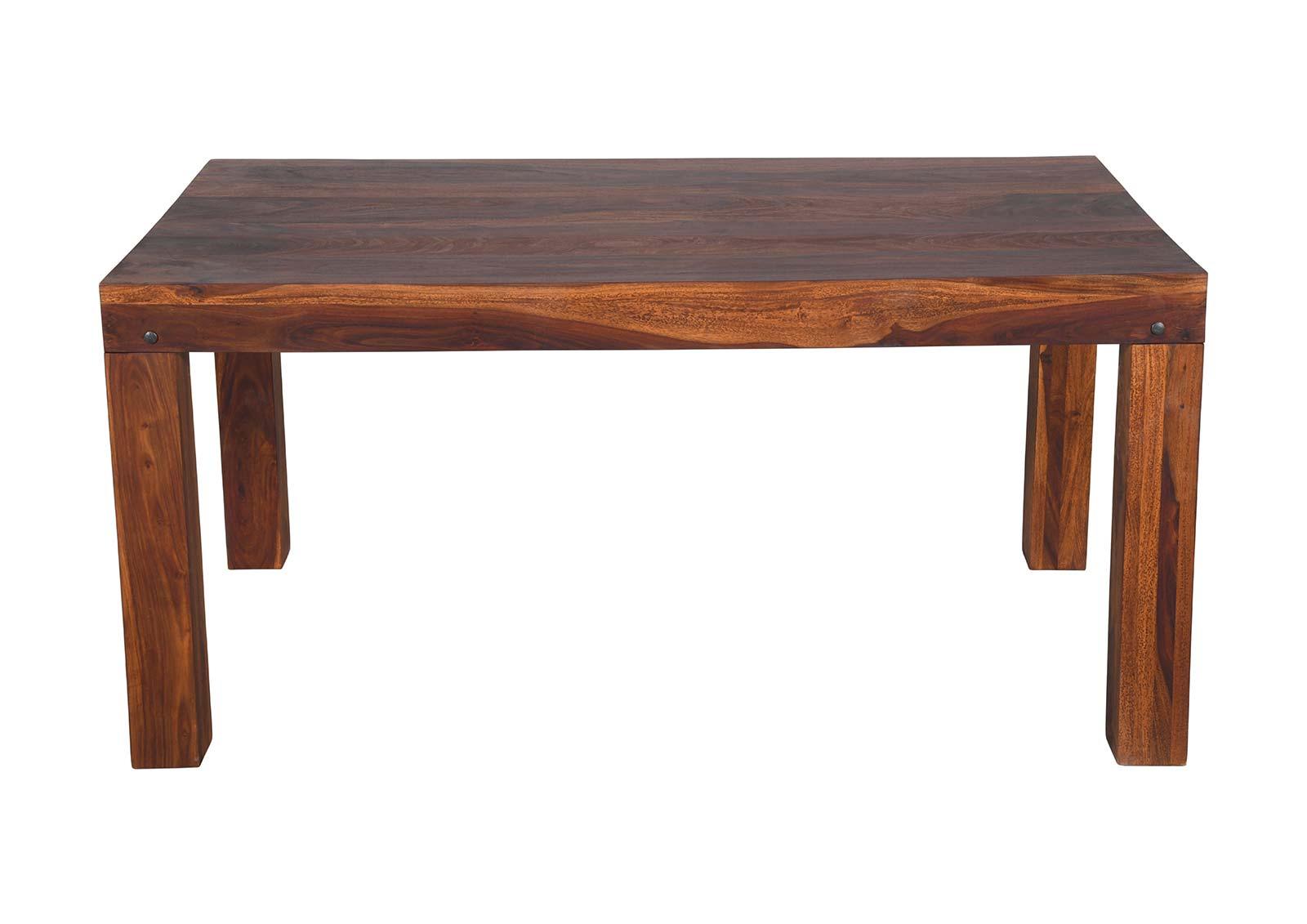 Sheesham Medium Dark Finish Dining Table#6 - Duraster