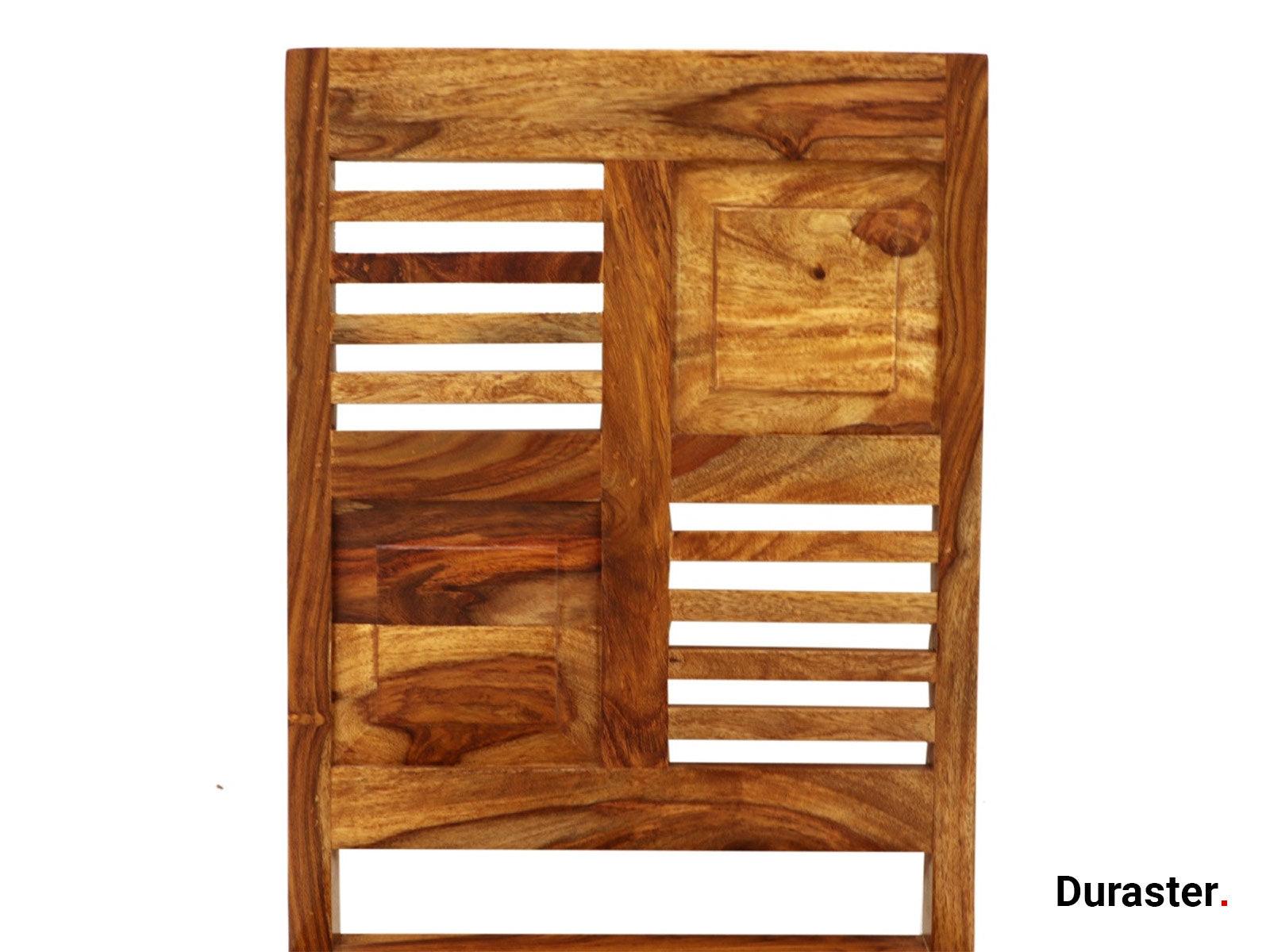Torpedo Solid Sheesham wood Set of Two Chairs #2 - Duraster