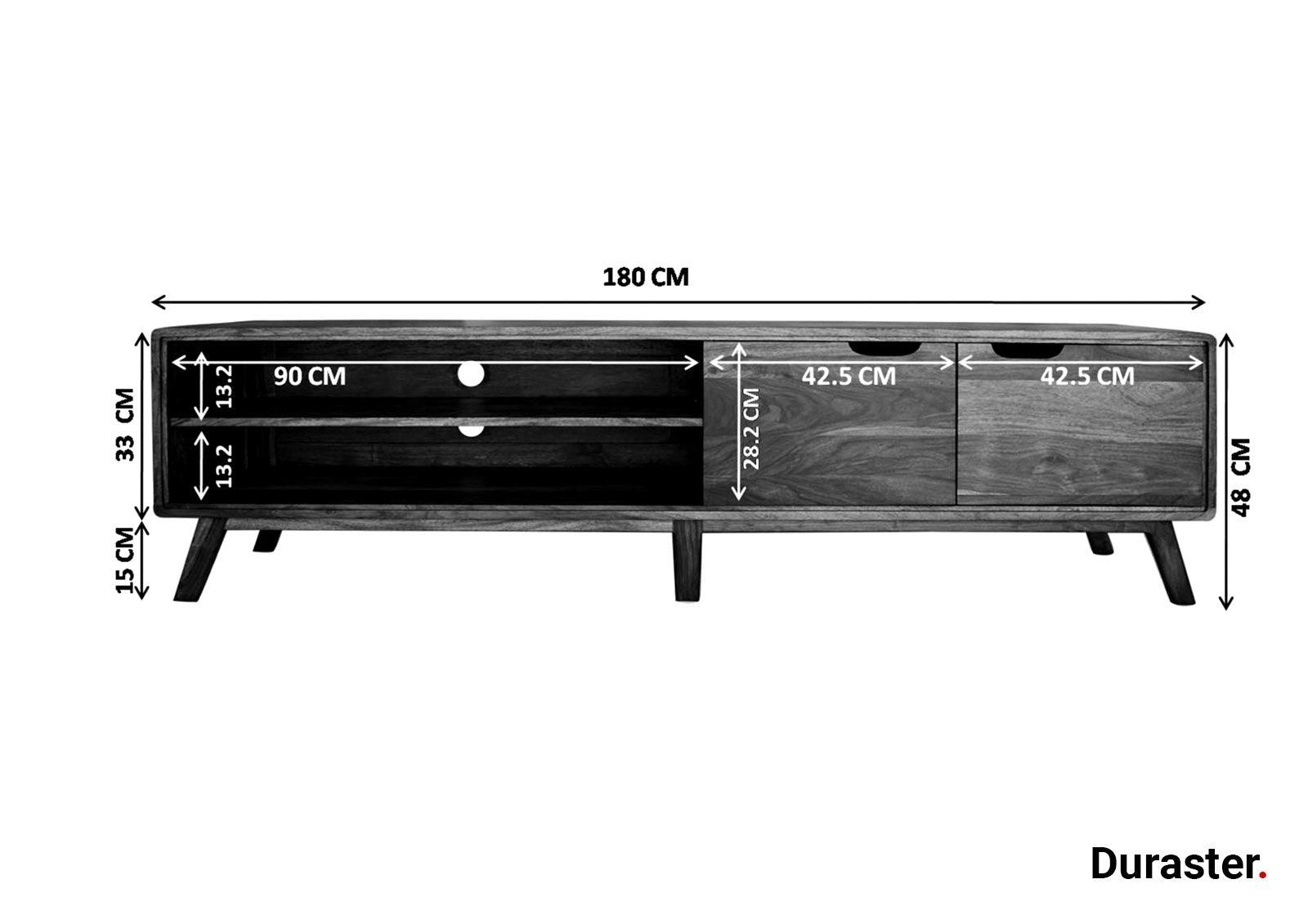 Ummed Modern Sheesham Wood TV Unit #8 - Duraster