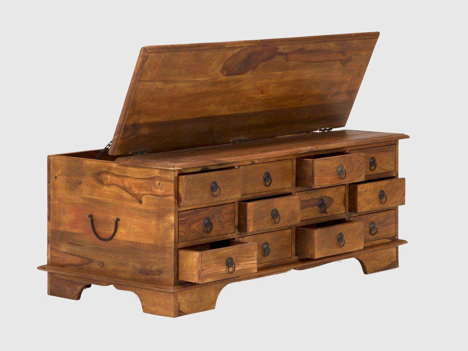 Duraster Vismit Sheesham wood Coffee Table cum Trunk #4 - Image 3