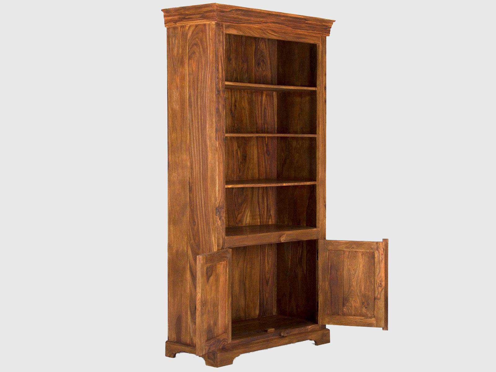 Duraster Vismit Solid Sheesham Wood Book Shelf #1 - Image 4