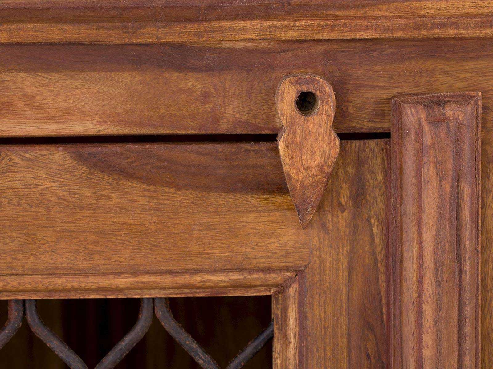 Duraster Vismit Solid Sheesham Wood Sideboard Cabinet #6 - Image 7