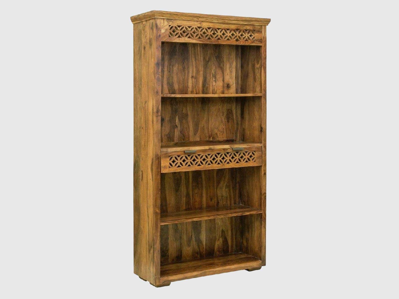 Duraster Vismit Solid Sheesham wood Book Shelf #7 - Image 2