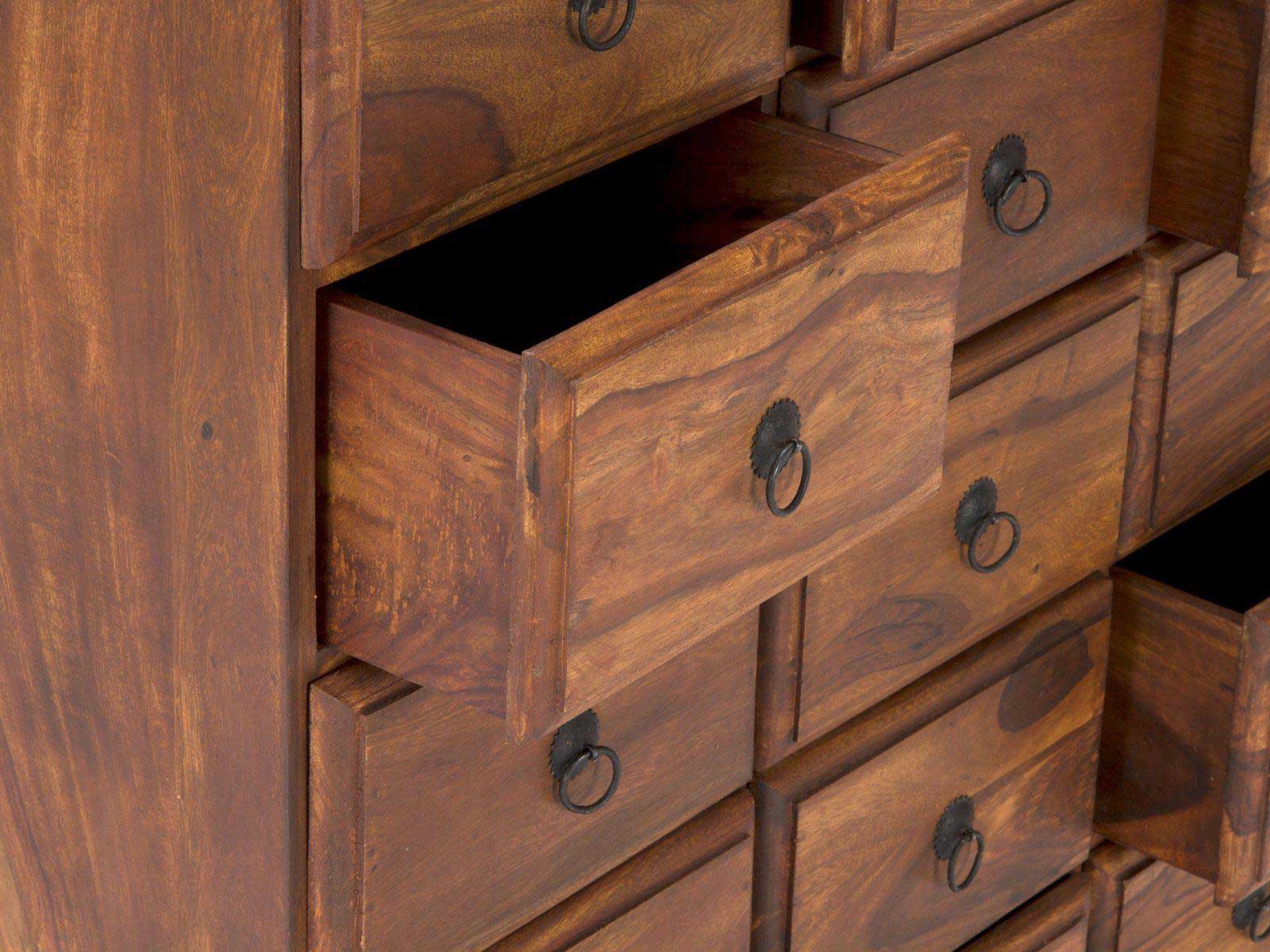 Duraster Vismit Solid Sheesham wood Chest of Drawer Cabinet #11 - Image 4