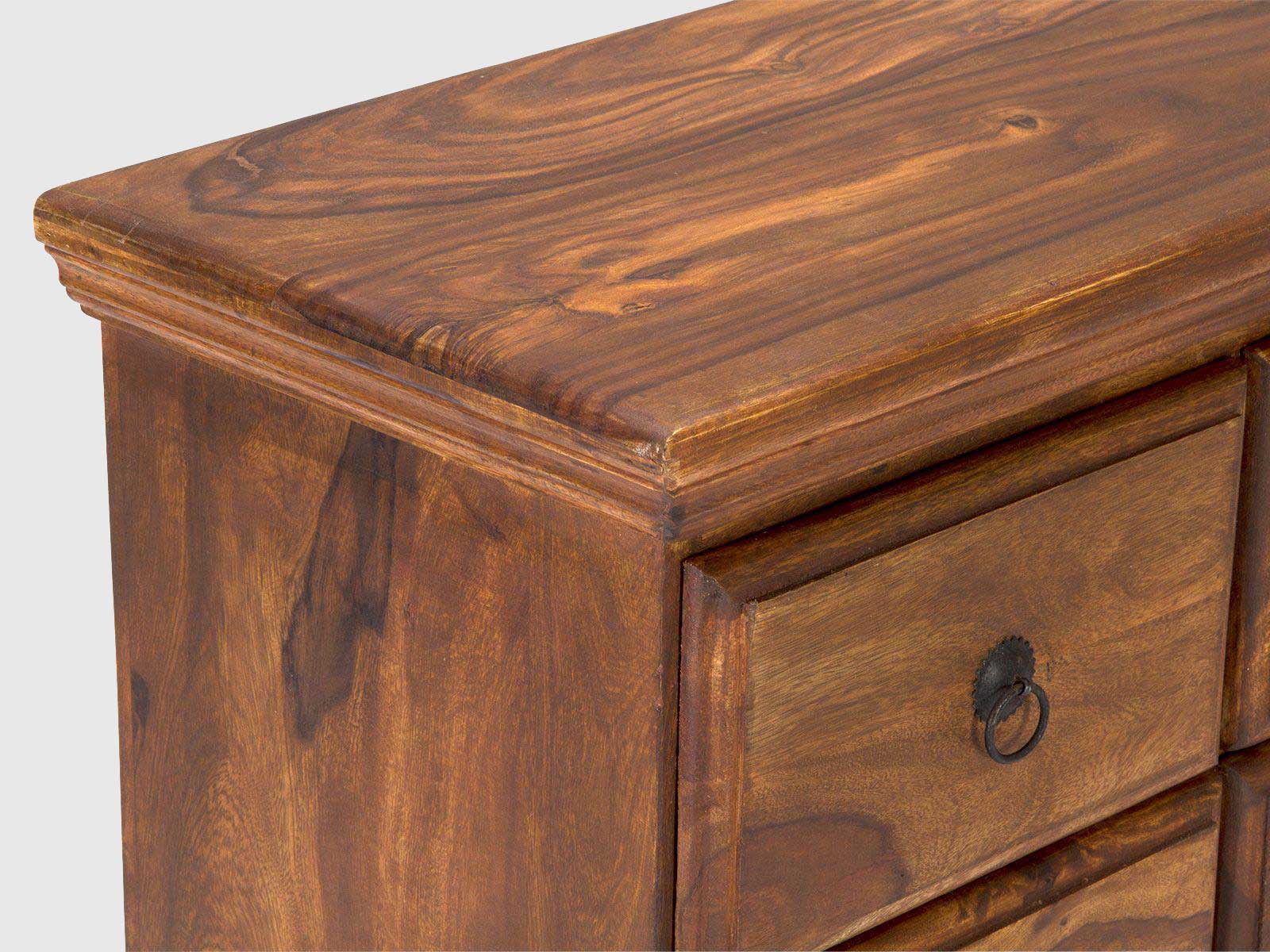 Duraster Vismit Solid Sheesham wood Chest of Drawer Cabinet #11 - Image 6
