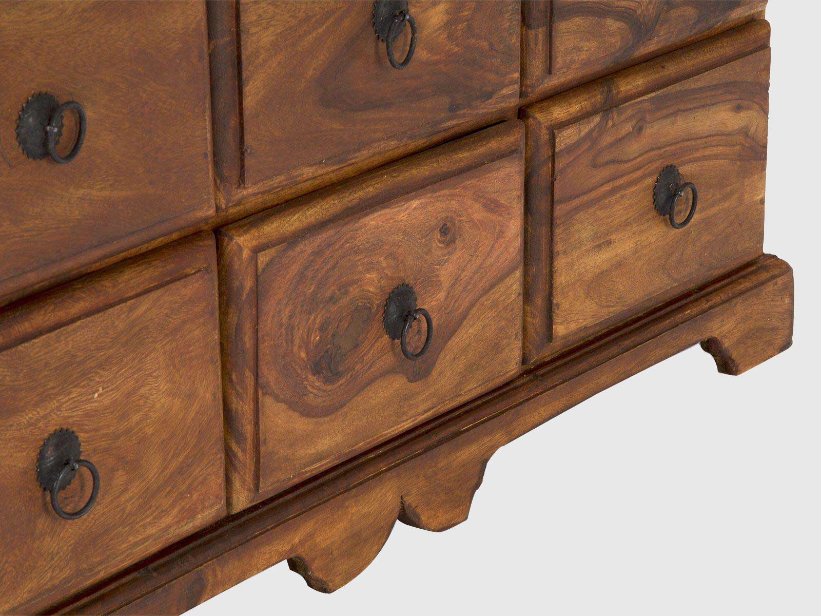 Duraster Vismit Solid Sheesham wood Chest of Drawer Cabinet #11 - Image 5