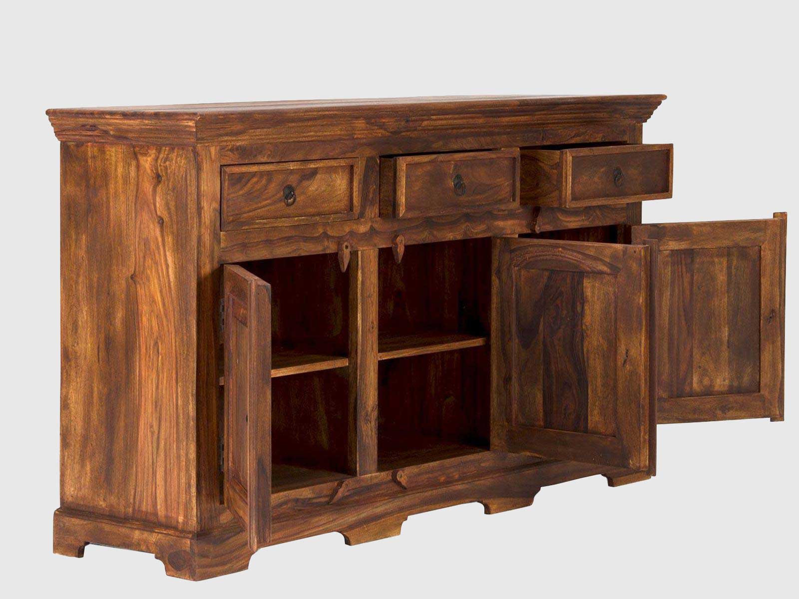 Duraster Vismit Solid Sheesham wood Sideboard Cabinet #8 - Image 3