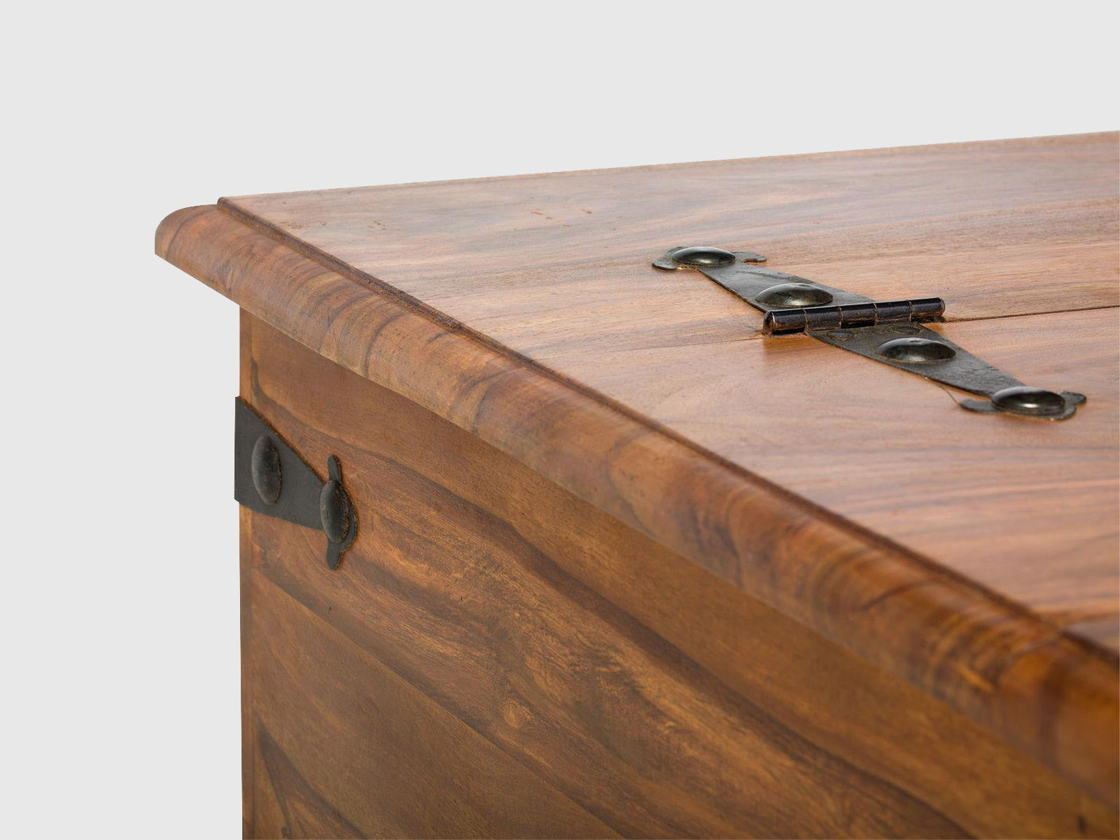 Duraster Vismit Solid Sheesham wood Storage Trunk / Coffee Table #7 - Image 5