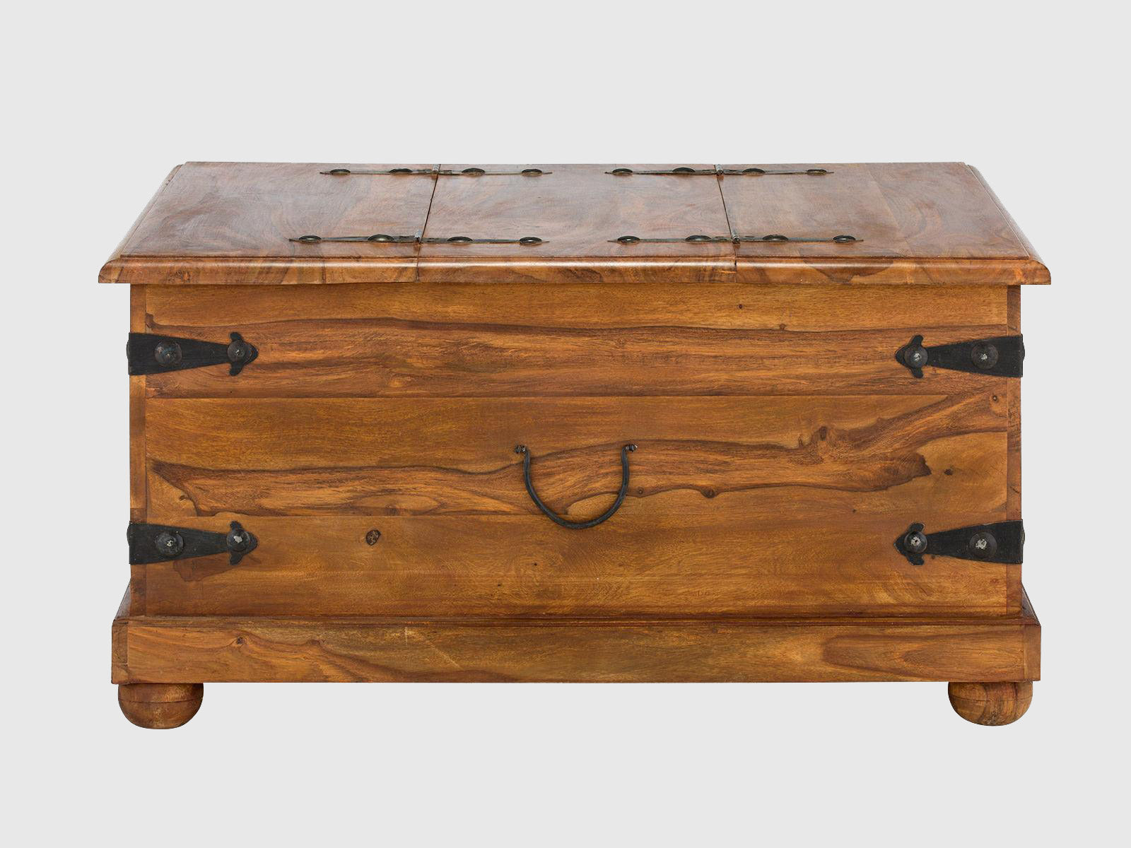 Duraster Vismit Solid Sheesham wood Storage Trunk / Coffee Table #7