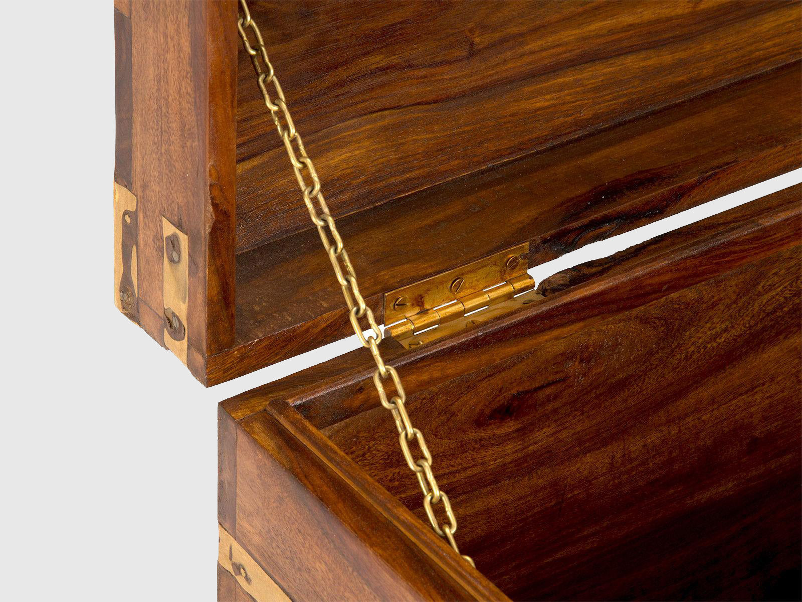 Duraster Vismit Solid Sheesham wood Storage Trunk #8 - Image 6