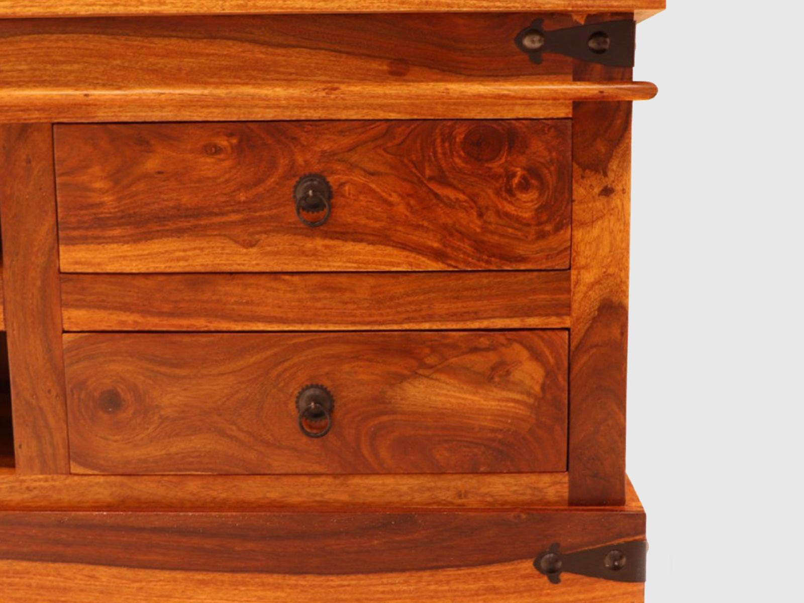 Duraster Vismit Solid Sheesham wood T.V. Unit #4 - Image 3