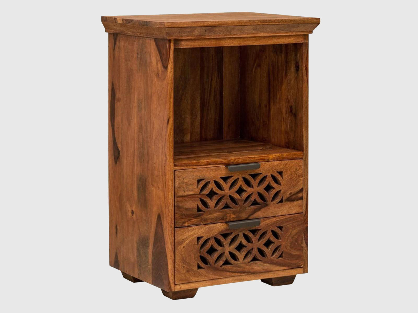 Duraster Vismit Solid Wood Sheesham Bedside #1 - Image 3