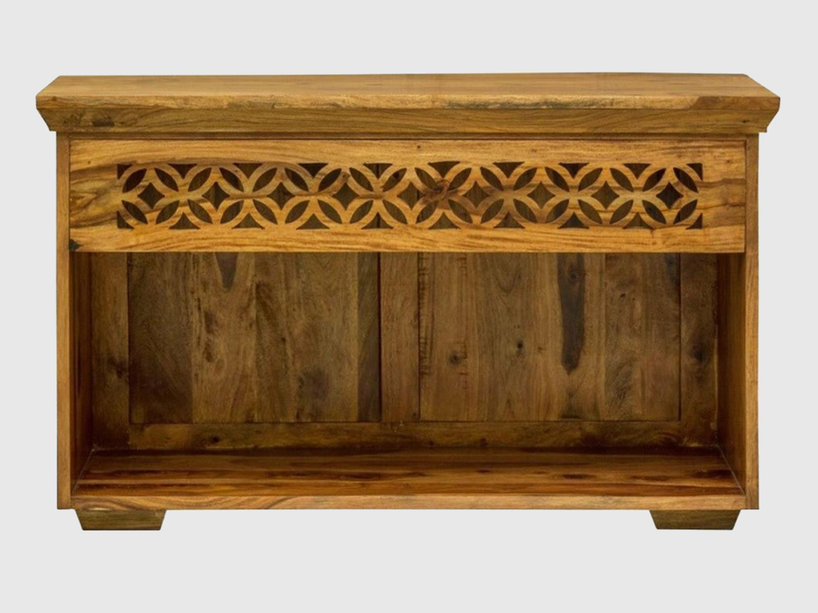Duraster Vismit Stylish Sheesham Wood  Shoe Cabinet #1 - Image 2