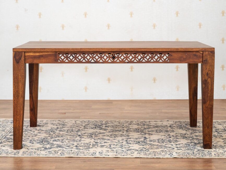 Vismit Solid Sheesham wood Dining Table  #4 - Duraster