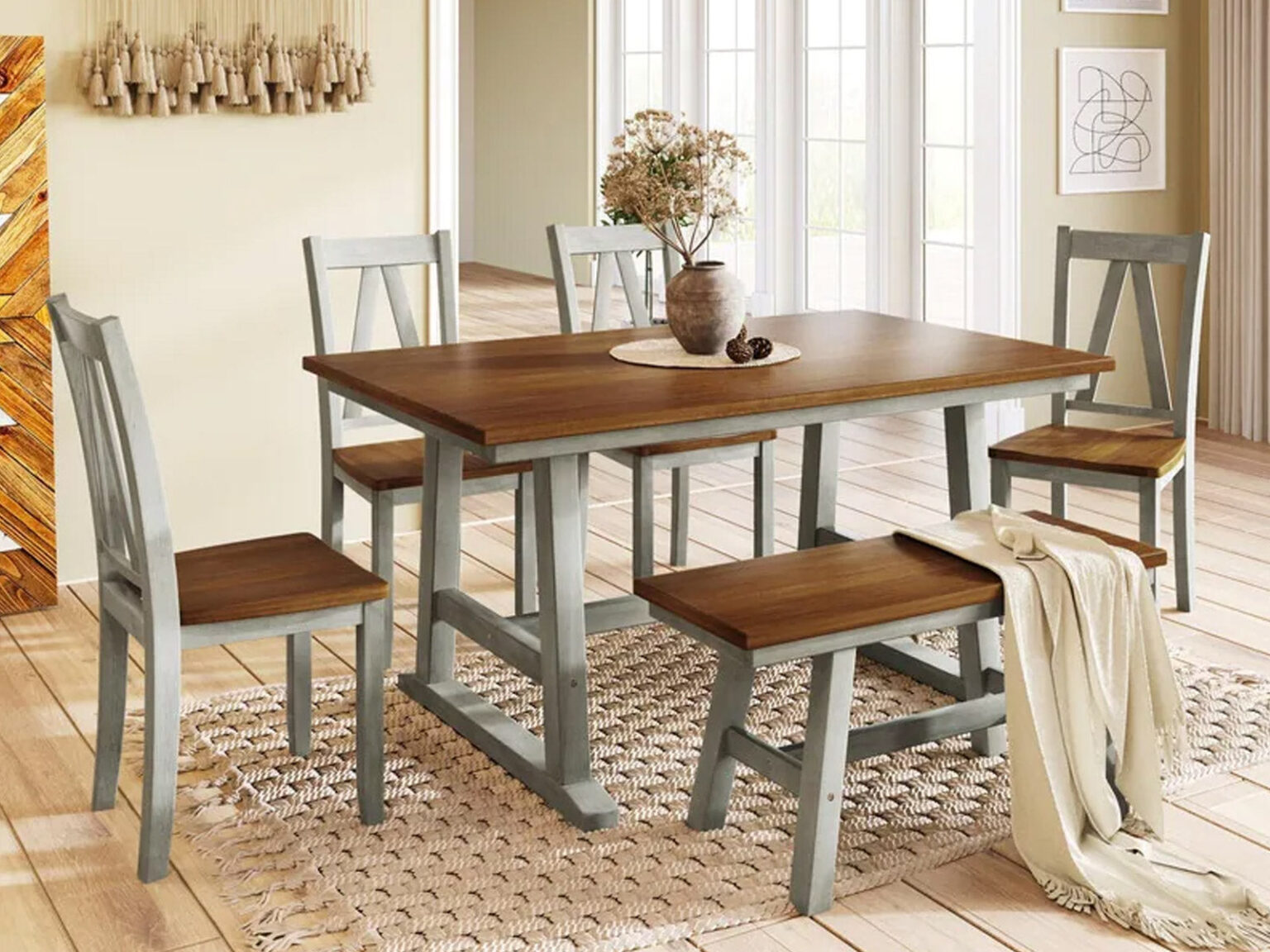 Dining Table Set 6 Seater