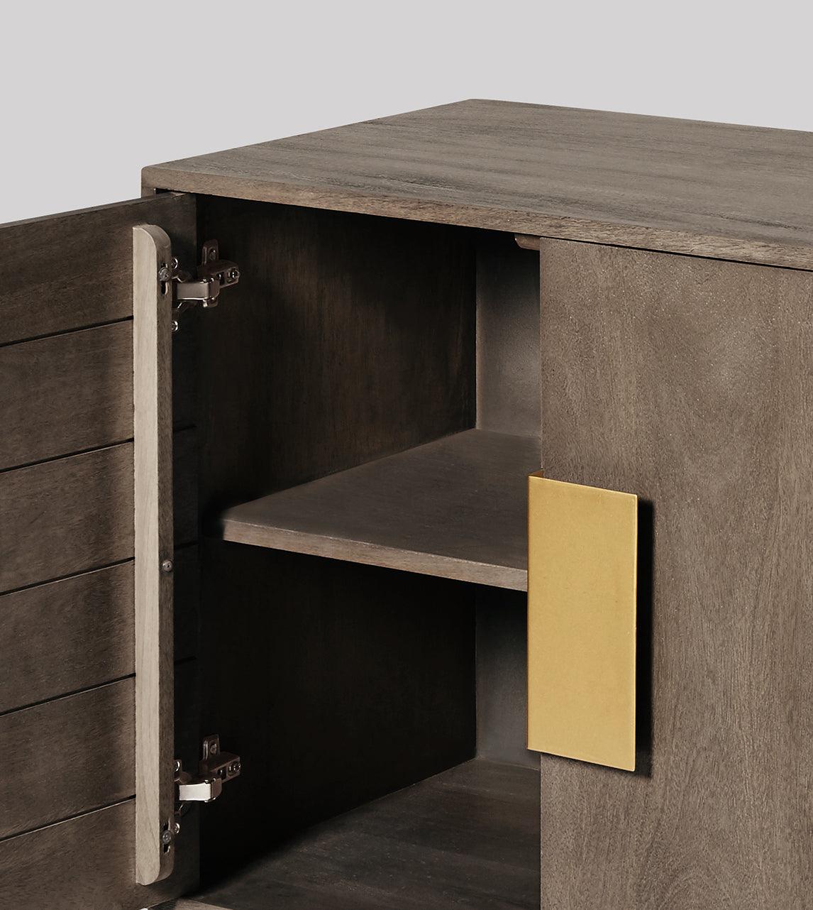 Versaw Sideboard Mango Wood Sand Grey #2 - Duraster