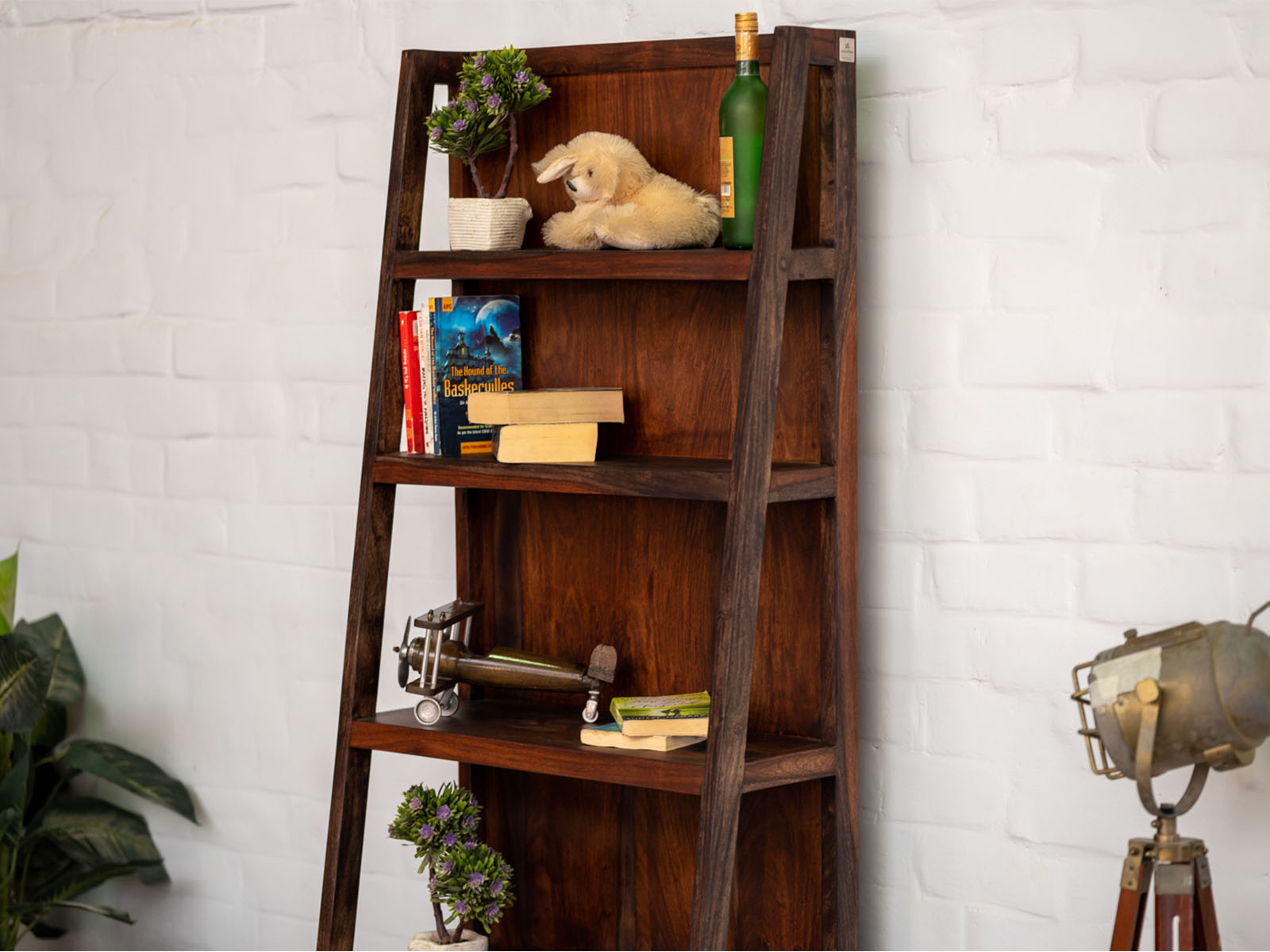 Duraster Vismit Sheesham Wood Bookshelf #10 - Image 3