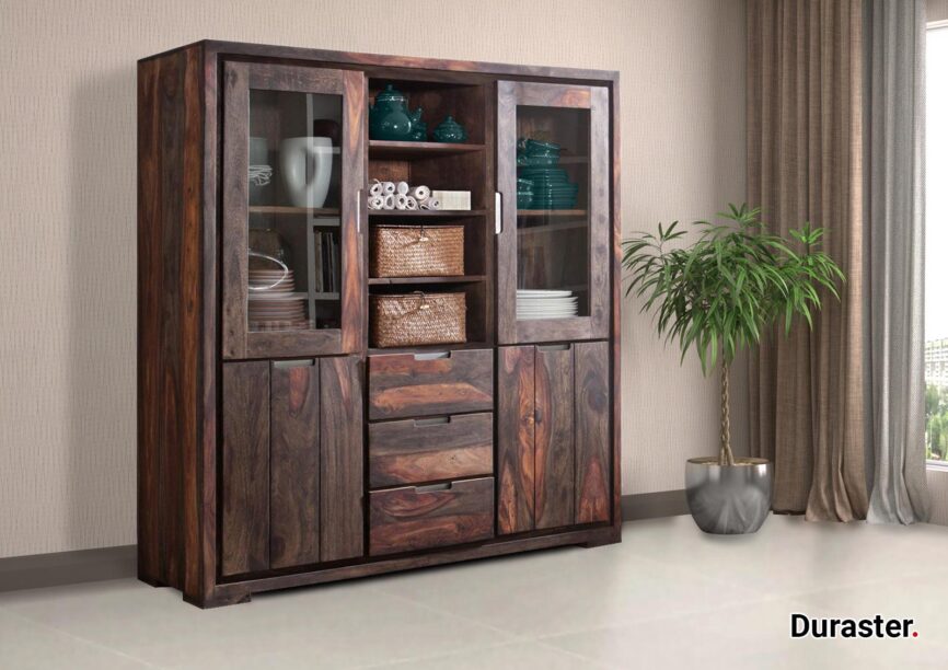 Marvel Modern Sheesham Wood Cabinet #1 - Duraster