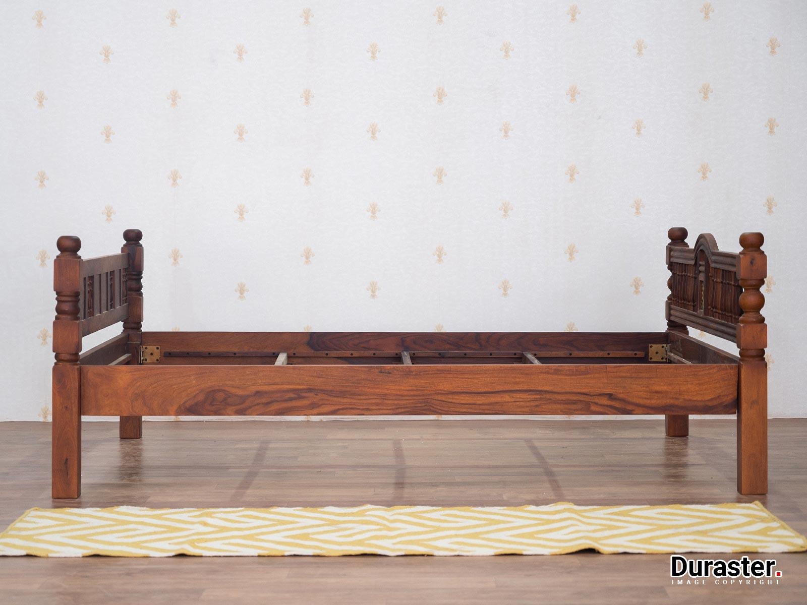 Vismit Solid Sheesham wood Bed #4 - Duraster