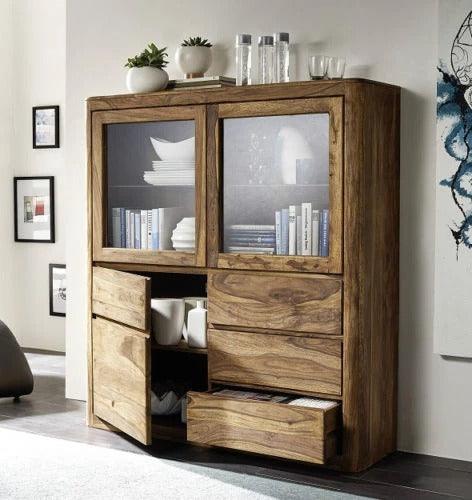 Kondhana Sheesham Highboard Cabinet #03 - Duraster