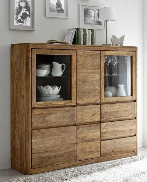 Kondhana Sheesham Highboard Cabinet #04 - Duraster