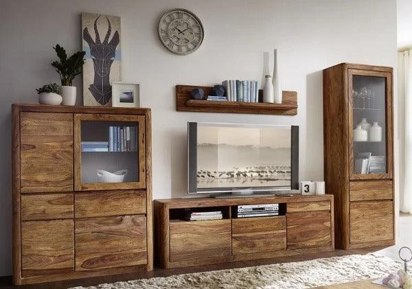 Kondhana Sheesham wall unit Cabinet #34 - Duraster