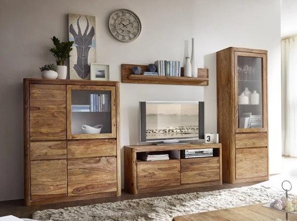 Kondhana Sheesham wall unit Cabinet #35 - Duraster