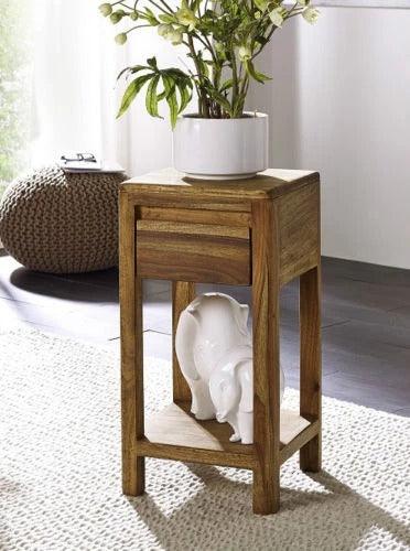 Kondhana Sheesham Flower column Cabinet #13 - Duraster