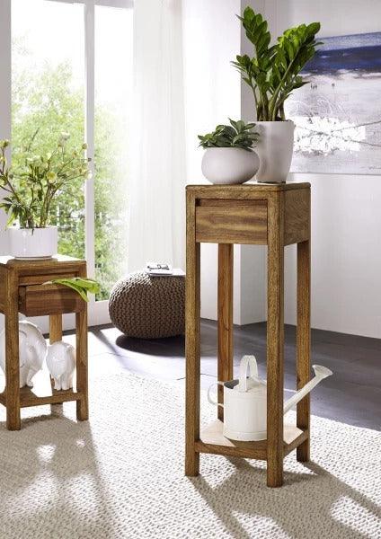 Kondhana Sheesham Flower column Cabinet #14 - Duraster