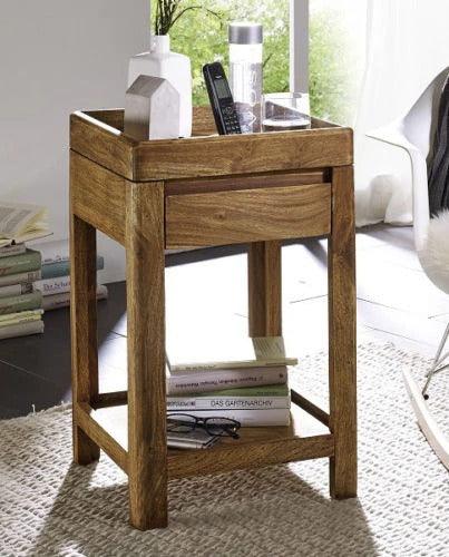 Kondhana Sheesham Telephone table Cabinet #15 - Duraster