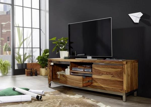 Meereen Sheesham TV Element I  Cabinet #10 - Duraster