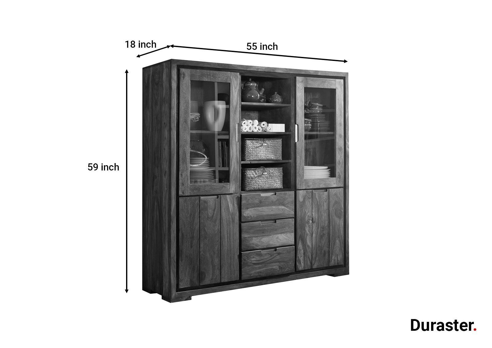 Marvel Modern Sheesham Wood Cabinet #1 - Duraster