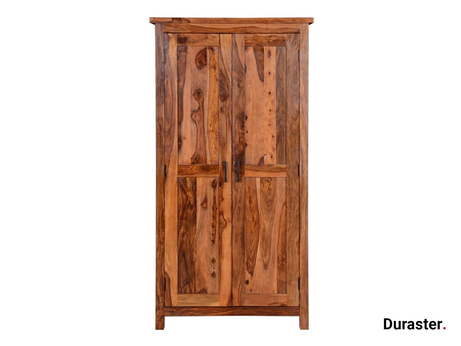 Mehran Contemporary Sheesham Wood Wardrobe #1 - Duraster