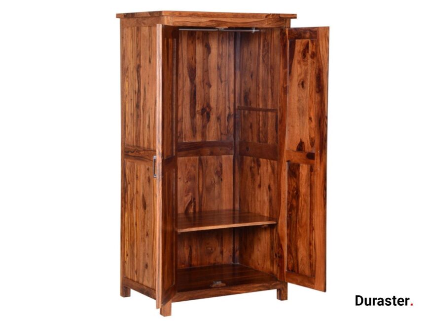 Mehran Contemporary Sheesham Wood Wardrobe #1 - Duraster