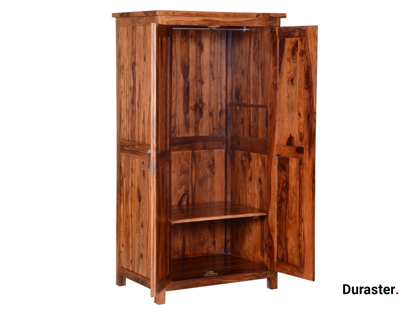 Mehran Contemporary Sheesham Wood Wardrobe #1 - Duraster