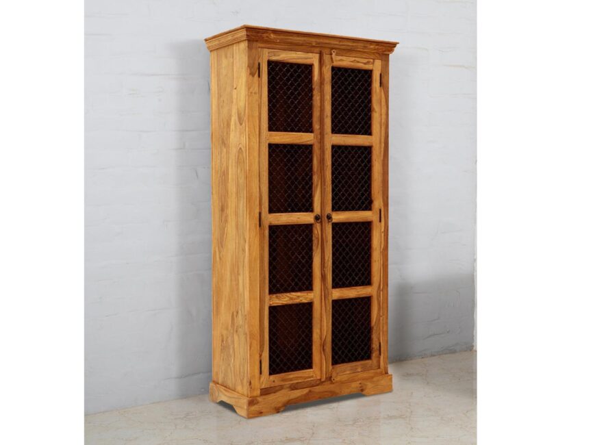 Nairobi Solid Sheesham wood Wardrobe Cabinet  #13 - Duraster